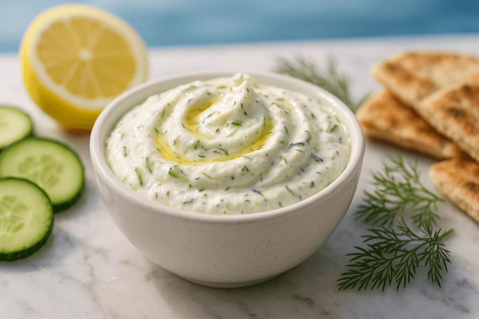 Tzatziki au fromage frais : la sauce grecque ultra rafraîchissante à faire en 10 minutes