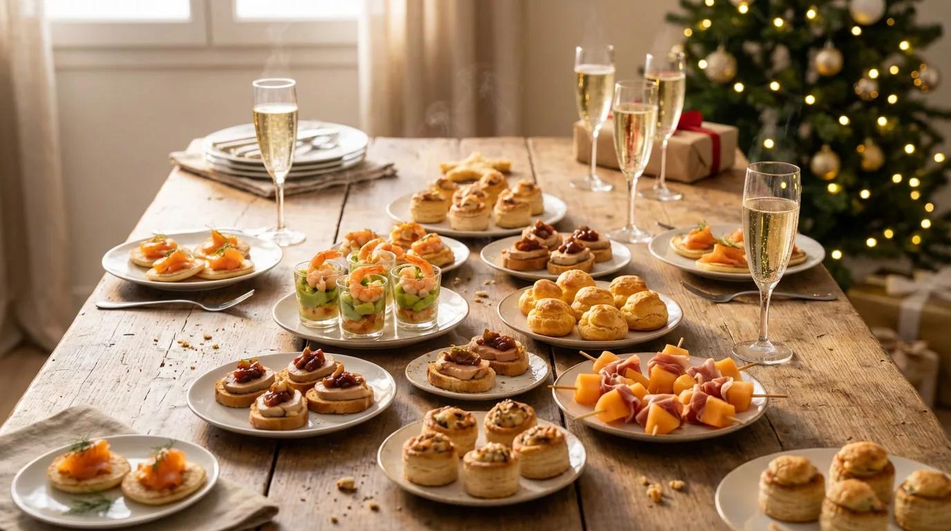 Idées apéro Noël : Les meilleures recettes pour un réveillon inoubliable