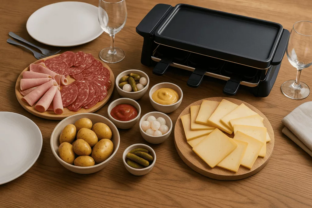 Raclette à la maison : l’organisation simple pour une soirée conviviale… sans taches ni galère 2 Raclette à la maison : l’organisation simple pour une soirée conviviale… sans taches ni galère