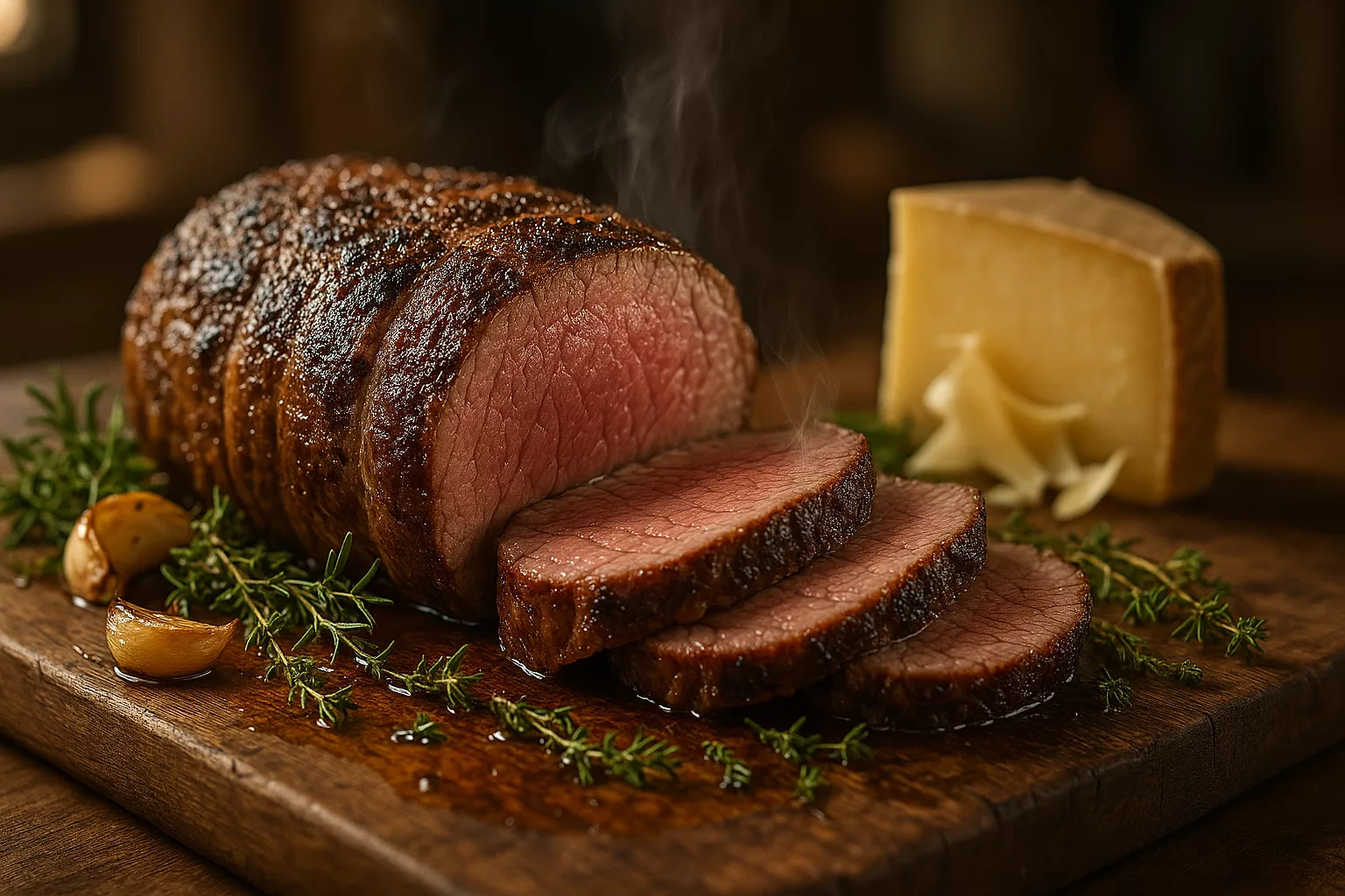 Rôti de bœuf au four ultra fondant : la méthode simple pour une cuisson parfaite à tous les coups