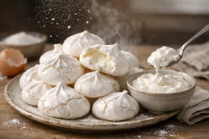 Meringue simple et inratable, croustillante dehors et fondante dedans 2 meringue simple