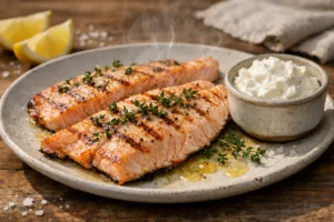 Truite grillée au thym, le plat simple et parfumé qui sent bon l’été