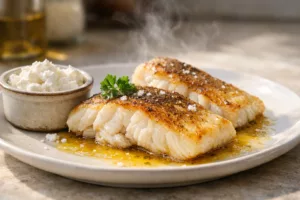 Filet de lieu noir à la poêle, la cuisson parfaite pour un poisson tendre et savoureux