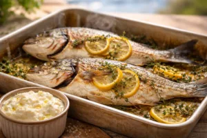Daurade au four fondante et parfumée, la recette méditerranéenne simple qui sent bon les vacances 4 Daurade au four fondante et parfumée, la recette méditerranéenne simple qui sent bon les vacances