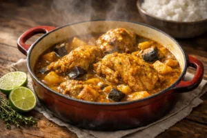 Colombo de poulet antillais parfumé et fondant, le plat soleil qui fait voyager 3 colombo de poulets des antilles