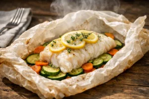 Papillotte de poisson fondante et parfumée, la recette légère qui fait toujours son effet 2 Papillotte de poisson fondante et parfumée, la recette légère qui fait toujours son effet