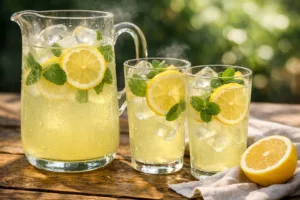 Citronnade maison ultra fraîche et désaltérante, prête en 5 minutes chrono 3 citronnade rapide