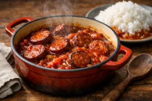 Rougail saucisse au Cookeo ultra savoureux, le plat réunionnais facile qui met tout le monde d’accord 4 Rougail saucisse au Cookeo ultra savoureux, le plat réunionnais facile qui met tout le monde d’accord