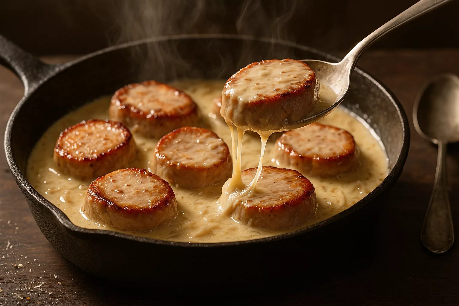 Filet mignon de porc à la crème ultra fondant qui régale sans effort