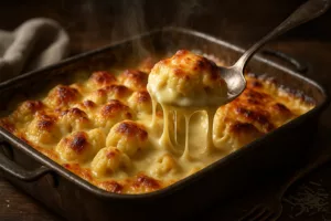 Le gratin de chou-fleur ultra crémeux et doré qui met tout le monde d’accord