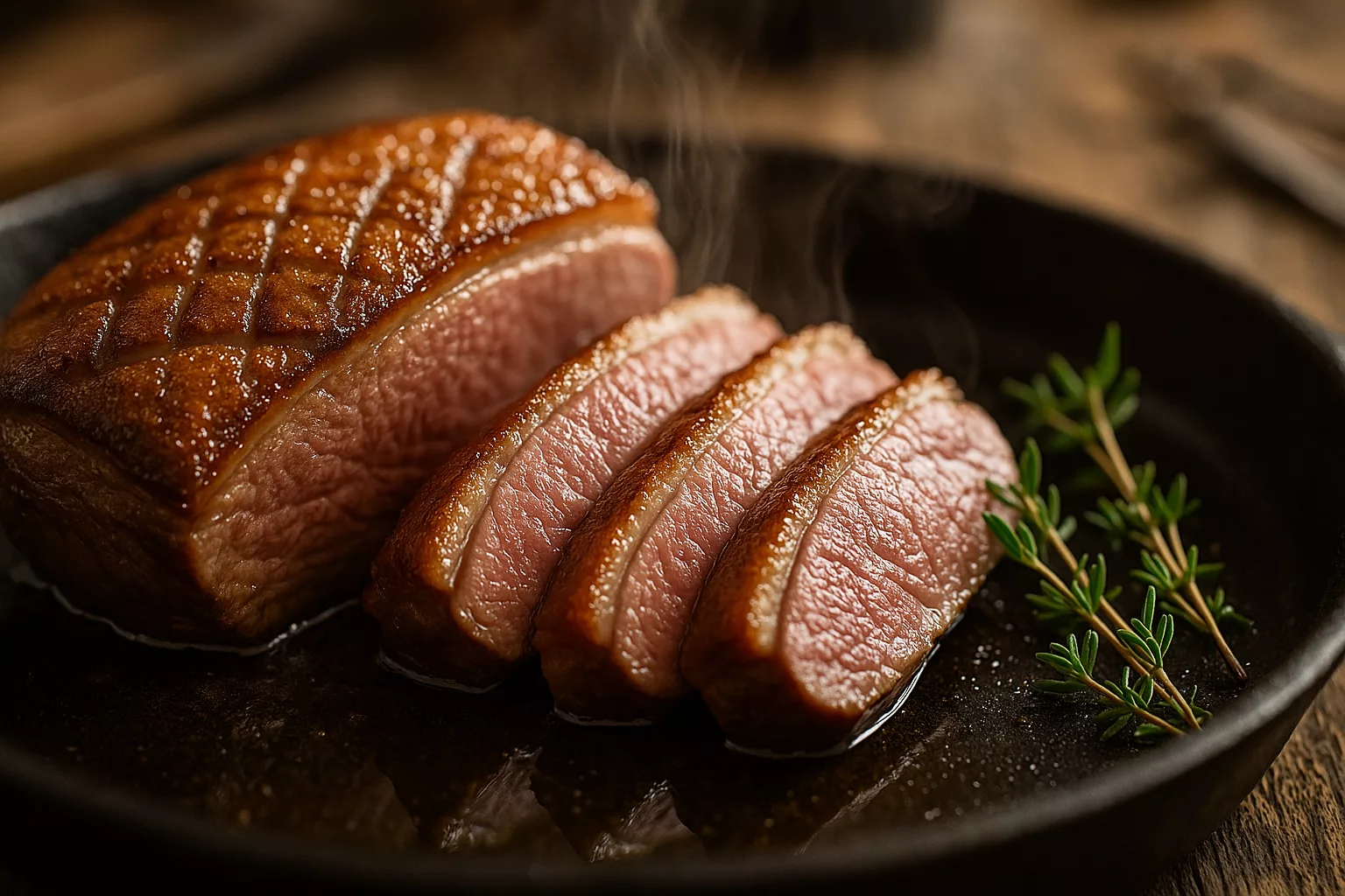 Magret de canard à la poêle ultra fondant et doré comme au restaurant