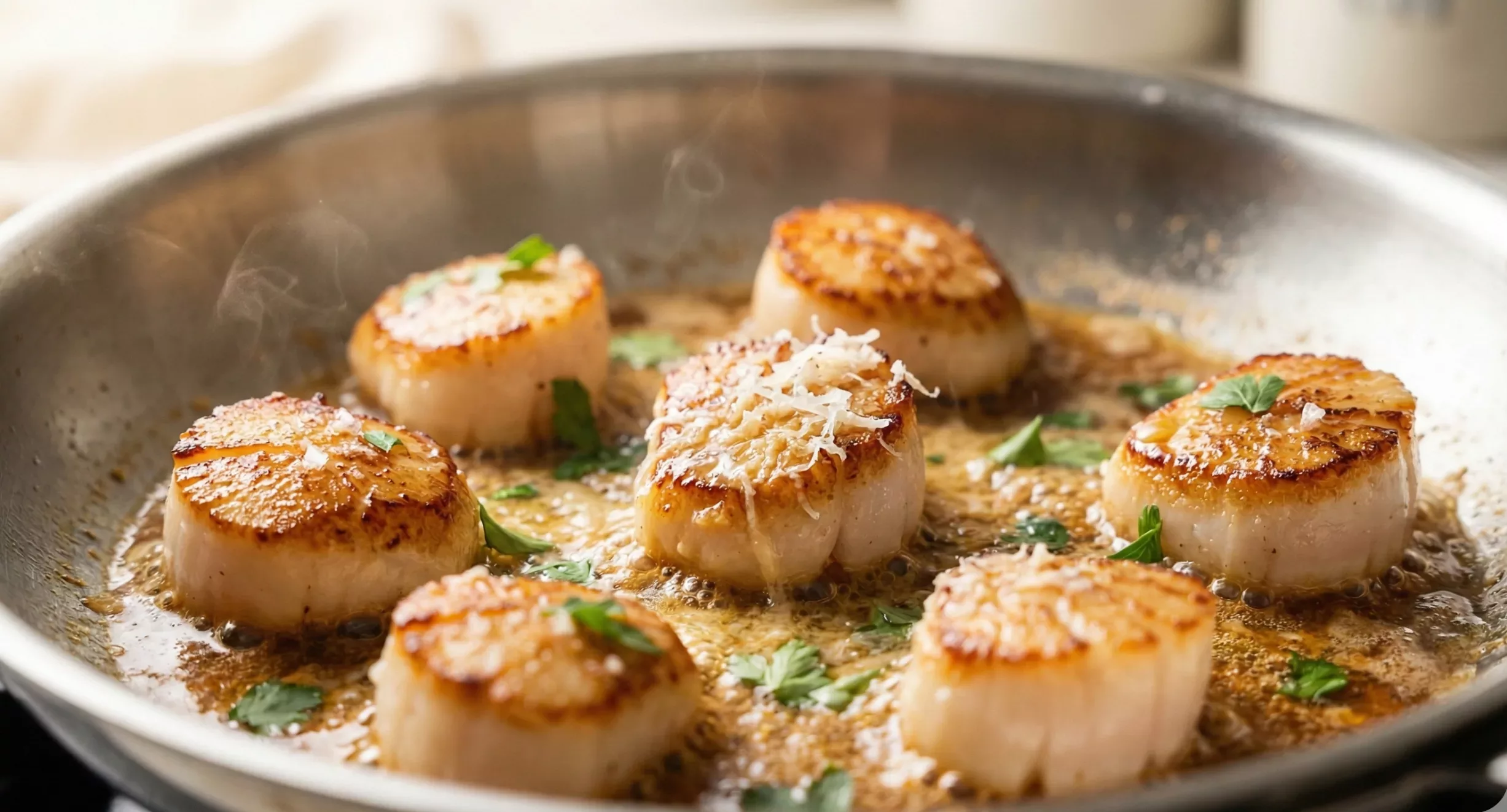 noix de saint jacques poelées