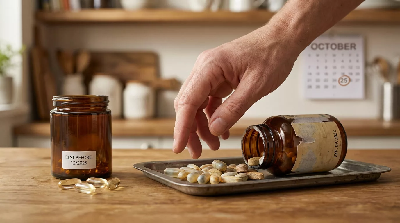 Compléments alimentaires périmés : prendre ou jeter ?