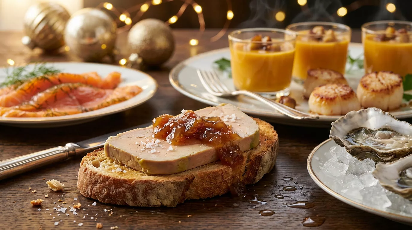 Entrées de Noël : les recettes incontournables pour un repas inoubliable