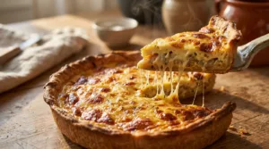 Quiche au comté ultra fondante qui embaume toute la cuisine 5 quiche au comté