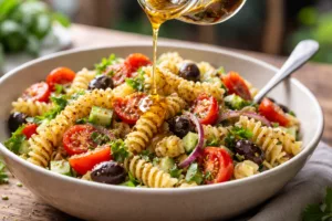 La meilleure vinaigrette pour salade de pâtes, simple, équilibrée et ultra savoureuse 5 La meilleure vinaigrette pour salade de pâtes, simple, équilibrée et ultra savoureuse