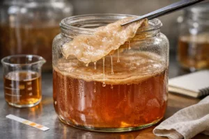 Tout savoir sur la mère de vinaigre : formation, utilisation et conservation