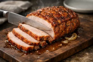 Rôti de porc à l’air fryer ultra moelleux : la croûte dorée qui fait craquer 2 Rôti de porc à l’air fryer ultra moelleux : la croûte dorée qui fait craquer