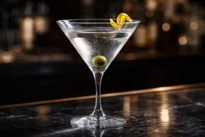 Dry Martini cocktail, l’élégance absolue dans un verre glacé 2 Dry Martini cocktail, l’élégance absolue dans un verre glacé