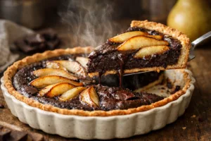 La tarte poire chocolat ultra gourmande façon Cyril Lignac 4 La tarte poire chocolat ultra gourmande façon Cyril Lignac