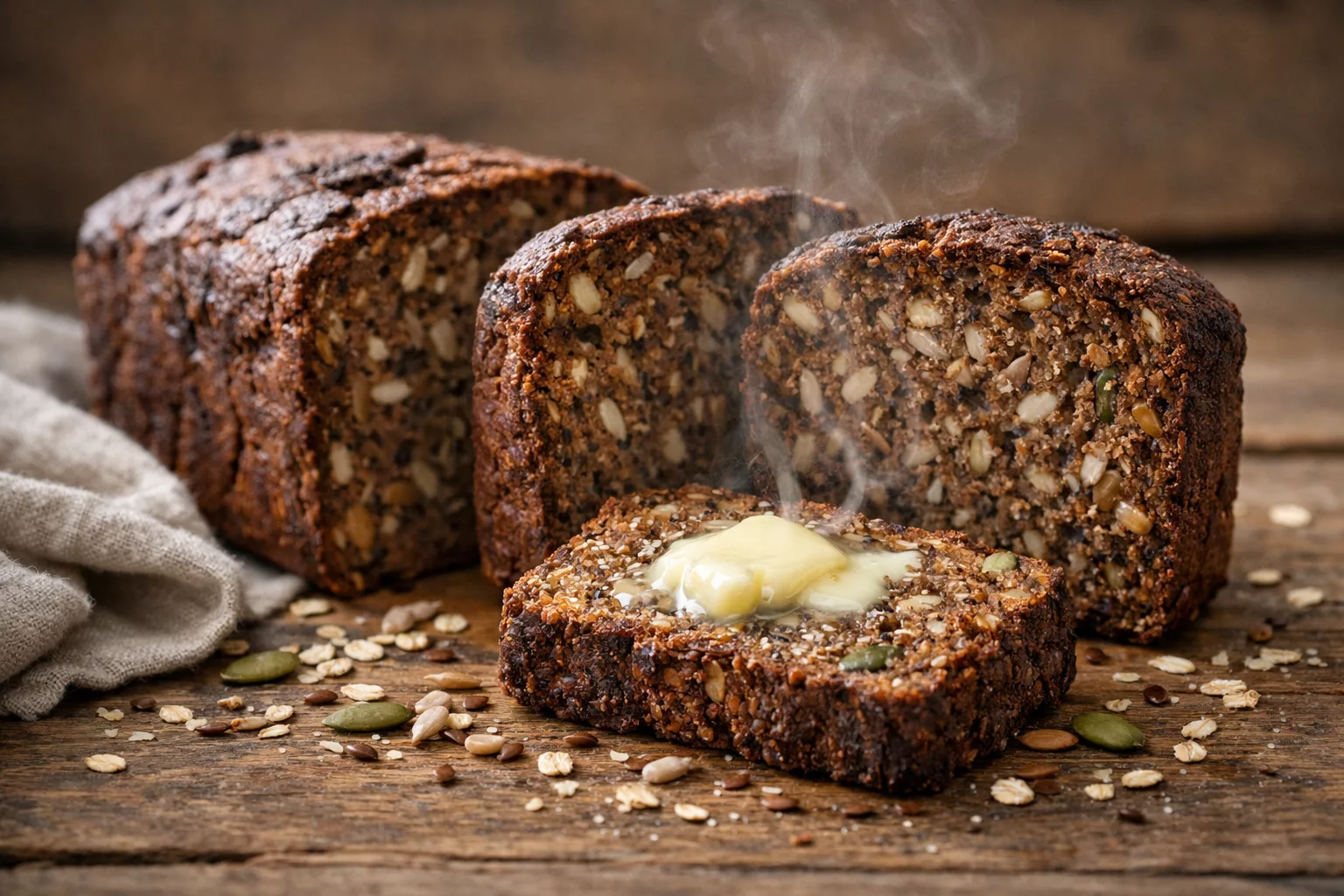 Pain nordique maison : dense, parfumé et incroyablement nourrissant