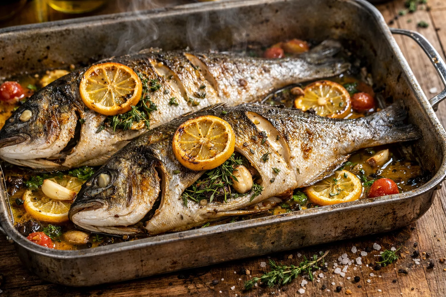 Dorade royale au four, fondante et parfumée comme en Méditerranée