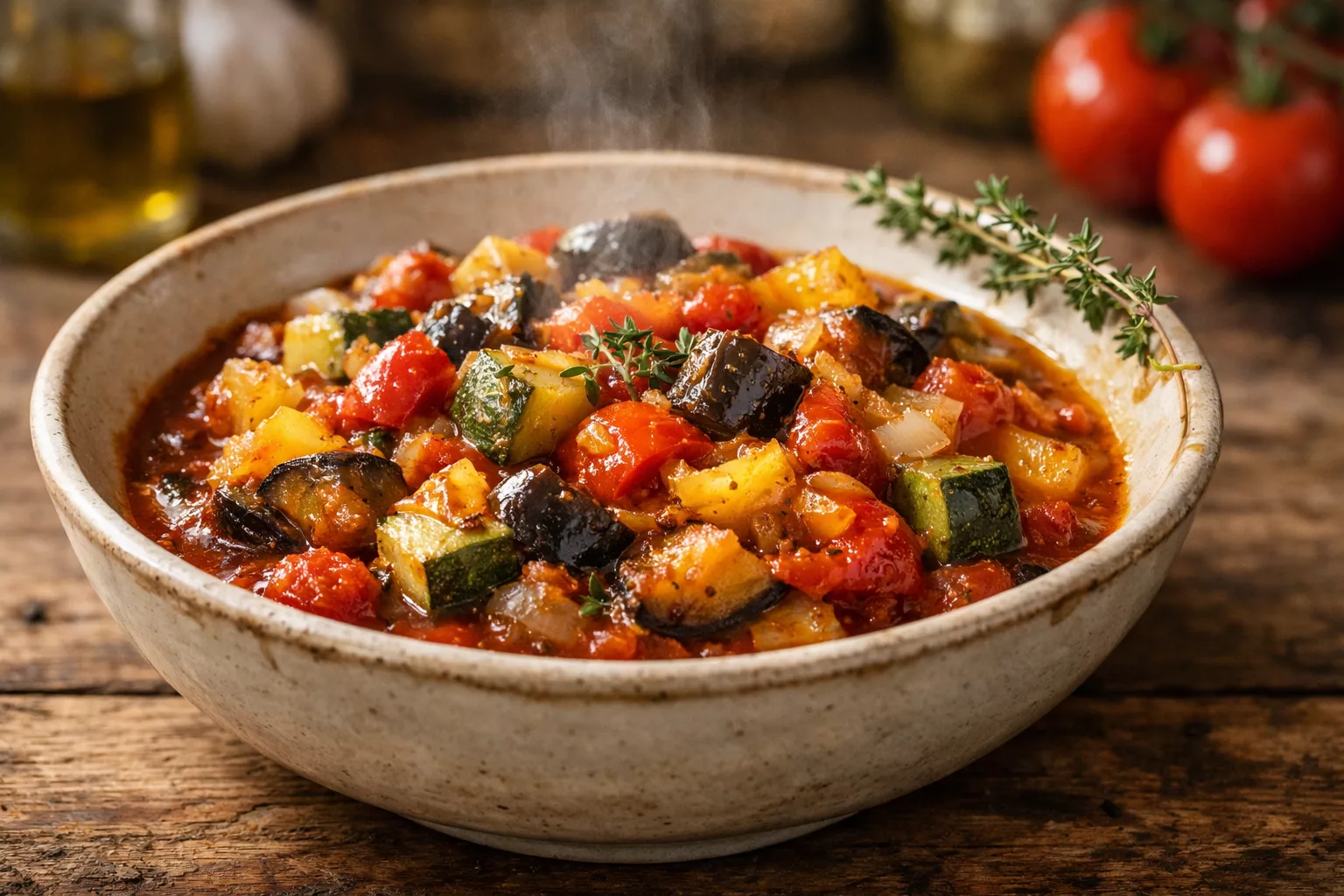 Ratatouille au Cookeo ultra fondante, le goût du sud sans effort