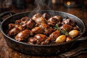 Gésiers de volaille confits ultra fondants comme au bistrot