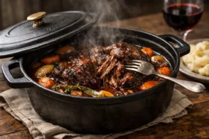 Collier de bœuf mijoté ultra fondant, le secret d’une viande tendre à la cuillère 4 Collier de bœuf mijoté ultra fondant, le secret d’une viande tendre à la cuillère