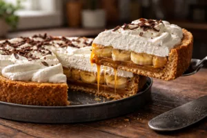 Banoffee maison incroyablement fondant, le dessert caramel-banane qui rend totalement accro