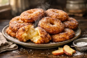 Beignets aux pommes à l’ancienne, la recette croustillante qui rappelle les dimanches chez mamie 2 Beignets aux pommes à l’ancienne, la recette croustillante qui rappelle les dimanches chez mamie