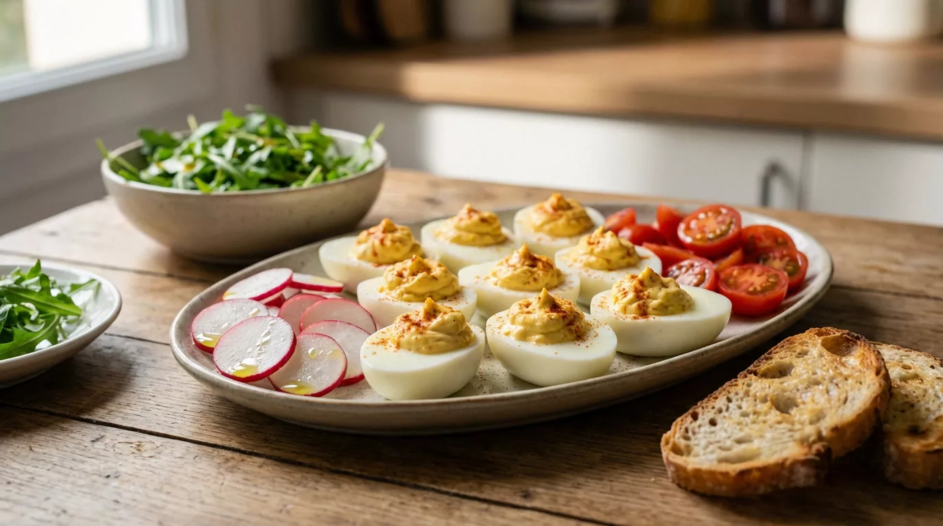 Avec quoi accompagner des œufs mimosa : idées fraîches et gourmandes pour un repas parfait