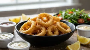 Quel accompagnement choisir avec des calamars frits ?