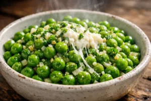 Comment sublimer vos petits pois surgelés en moins de 20 minutes