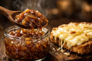 Le confit d’oignon de chef qui transforme le moindre plat en pur moment de gourmandise