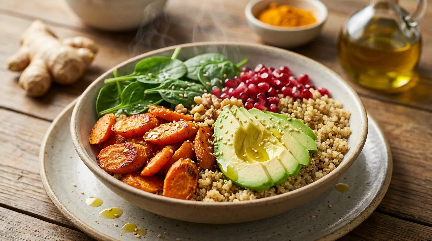 Recettes anti-inflammatoires : Le guide complet pour une alimentation saine et savoureuse 7 Recettes anti-inflammatoires : Le guide complet pour une alimentation saine et savoureuse
