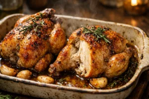 Coquelets rôtis au four, la recette irrésistible qui parfume toute la cuisine 2 Coquelets rôtis au four, la recette irrésistible qui parfume toute la cuisine