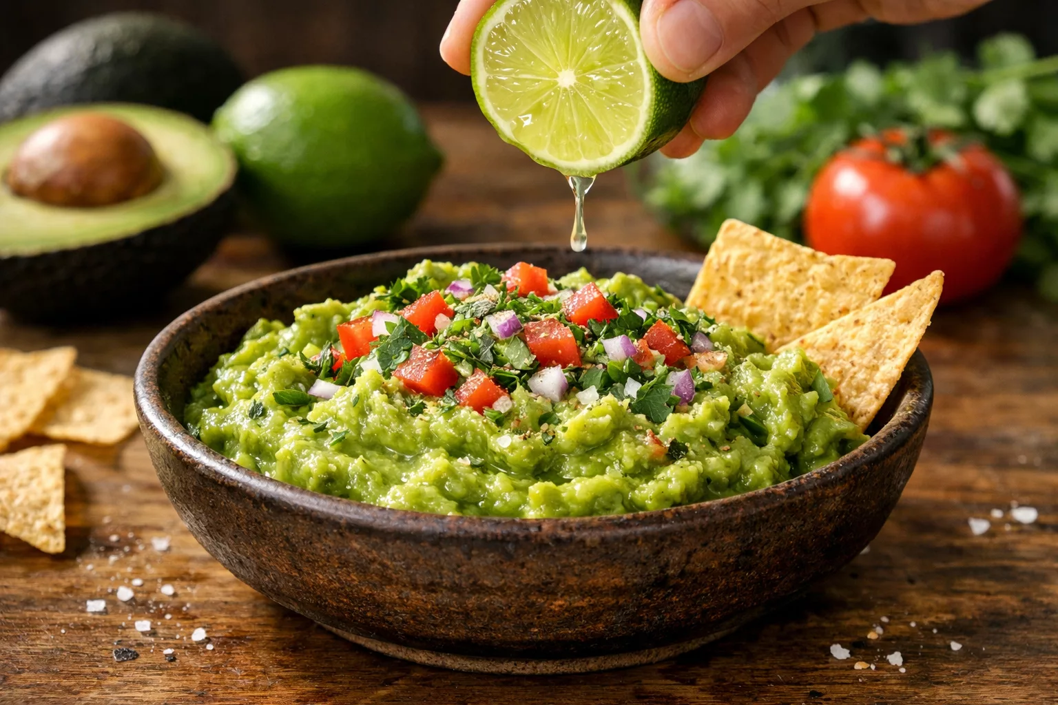 Le guacamole maison ultra frais et irrésistible qui fait toujours sensation à l’apéritif