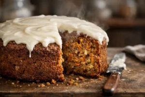 Le gâteau aux carottes ultra moelleux qui fait fondre tout le monde dès la première bouchée