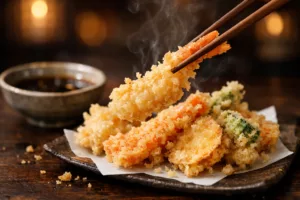 Les tempuras ultra croustillants comme au restaurant japonais, légers et irrésistibles