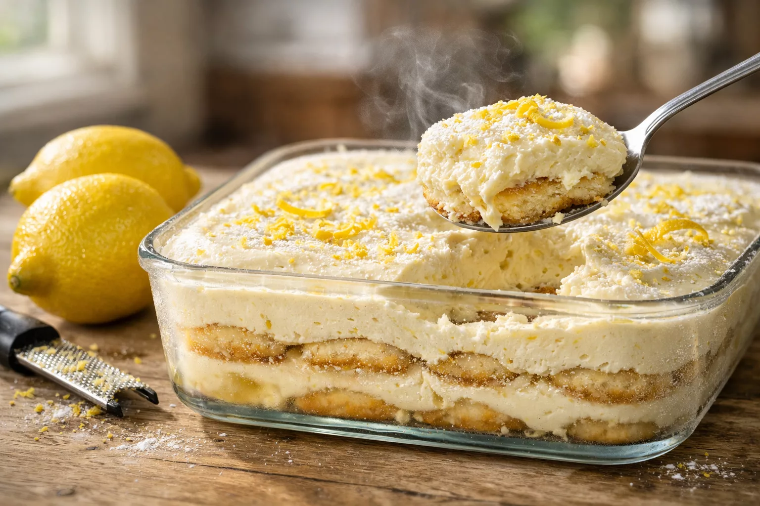 Le tiramisu au citron ultra frais et crémeux qui fait toujours sensation au dessert 9 Le tiramisu au citron ultra frais et crémeux qui fait toujours sensation au dessert