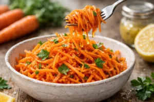Carottes râpées maison : la petite salade ultra fraîche qui change tout à table 3 Carottes râpées maison : la petite salade ultra fraîche qui change tout à table