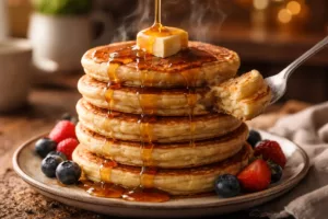 Les pancakes incroyablement moelleux qui transforment n’importe quel matin en moment gourmand