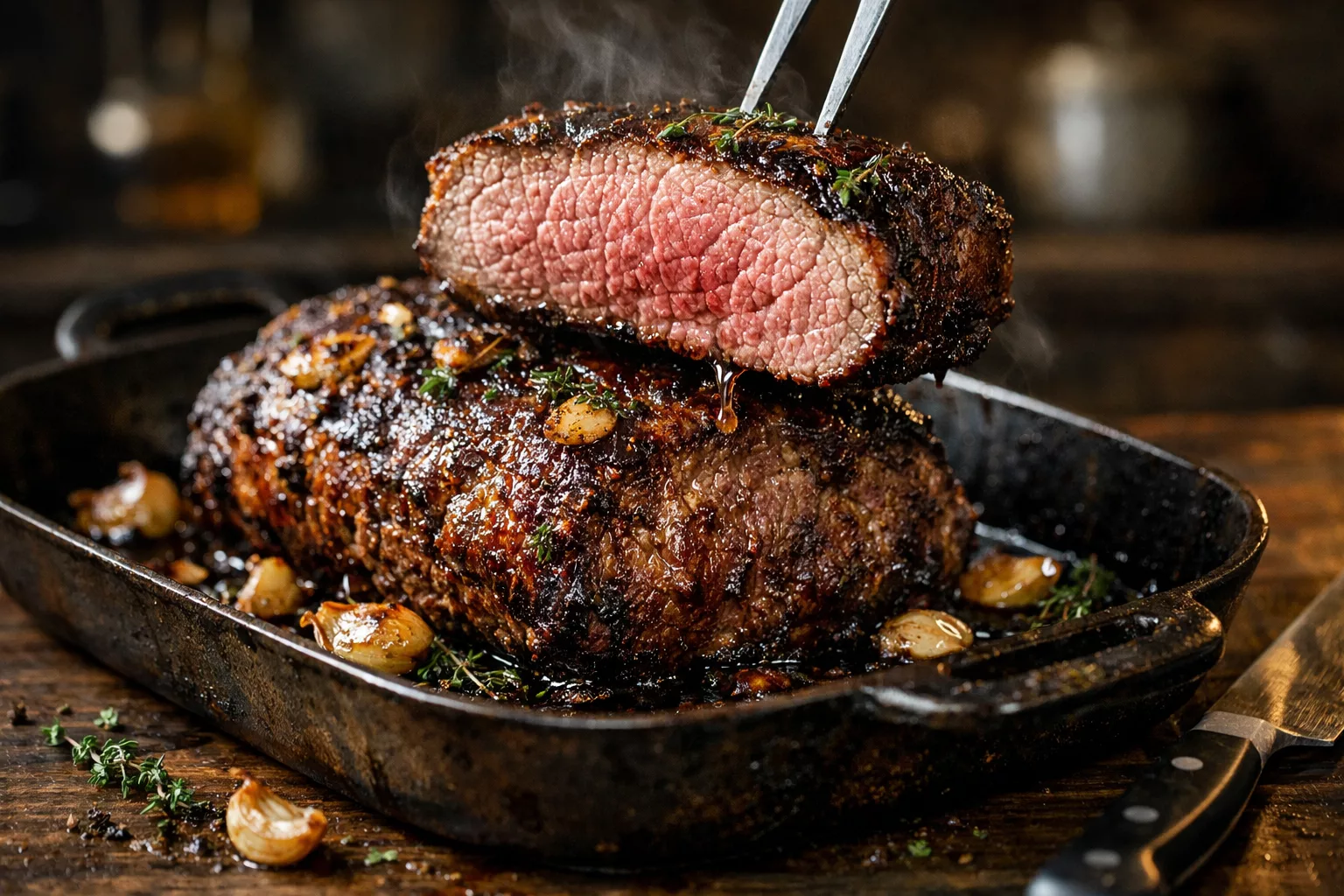 Le rôti de bœuf au four tout simple qui reste incroyablement tendre et juteux 5 Le rôti de bœuf au four tout simple qui reste incroyablement tendre et juteux