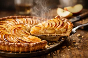 La tarte aux pommes maison fondante et caramélisée qui embaume toute la cuisine