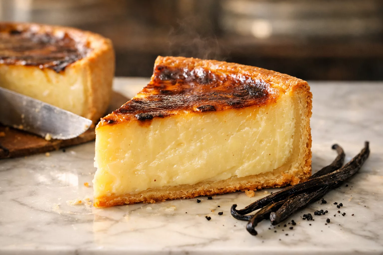 Le flan pâtissier traditionnel ultra fondant qui rappelle les vitrines des meilleures boulangeries 1 Le flan pâtissier traditionnel ultra fondant qui rappelle les vitrines des meilleures boulangeries