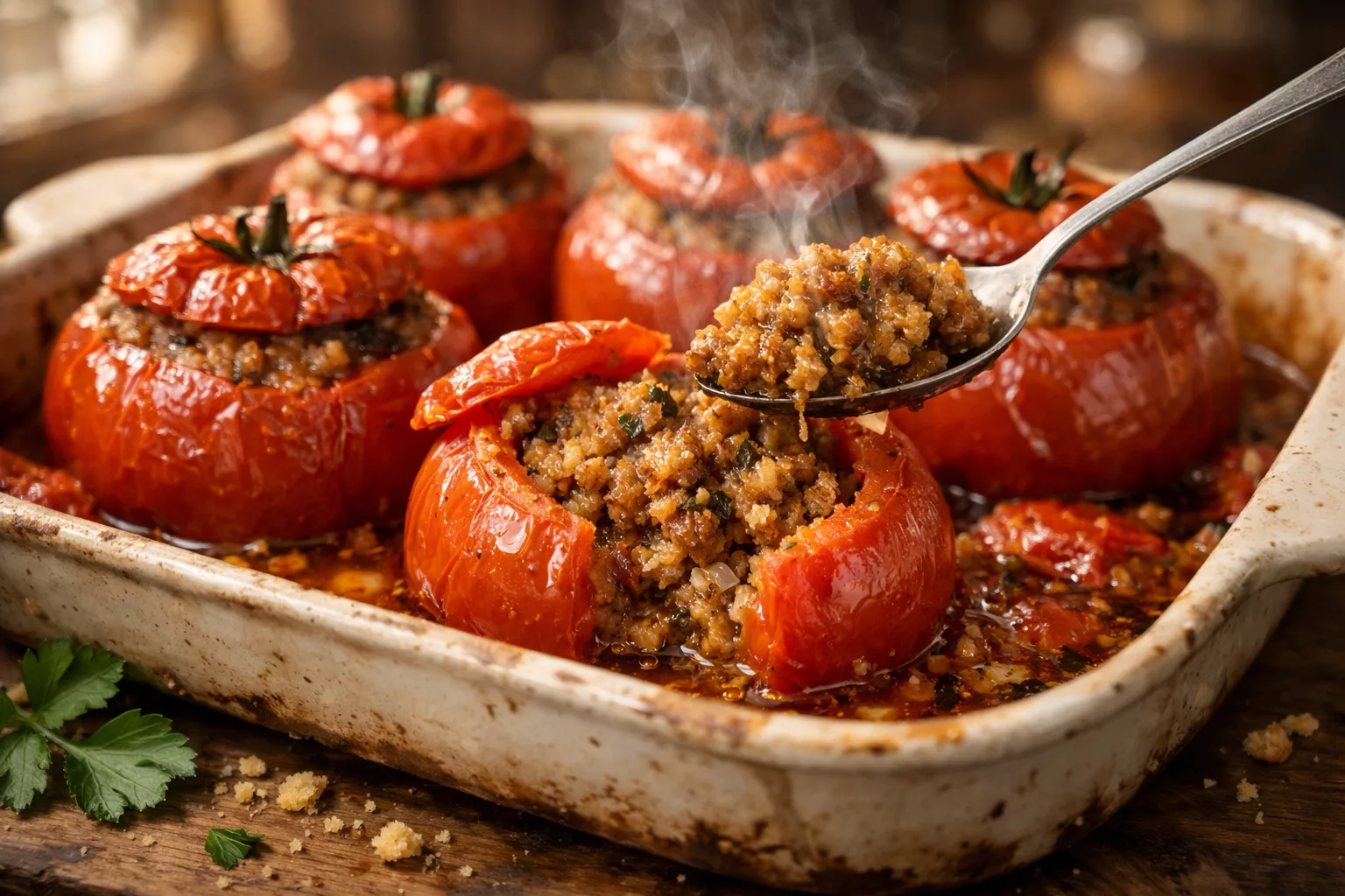 Ces tomates farcies faciles et incroyablement fondantes qui sentent bon la cuisine familiale 10 Ces tomates farcies faciles et incroyablement fondantes qui sentent bon la cuisine familiale