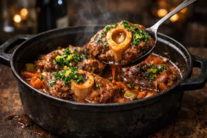Osso bucco de veau fondant comme en Italie, le plat mijoté qui embaume toute la cuisine 2 Osso bucco de veau fondant comme en Italie, le plat mijoté qui embaume toute la cuisine
