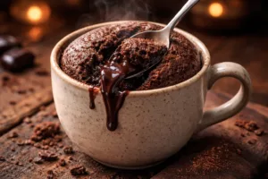Le mug cake fondant au chocolat prêt en quelques minutes quand l’envie de chocolat devient impossible à ignorer 4 Le mug cake fondant au chocolat prêt en quelques minutes quand l’envie de chocolat devient impossible à ignorer
