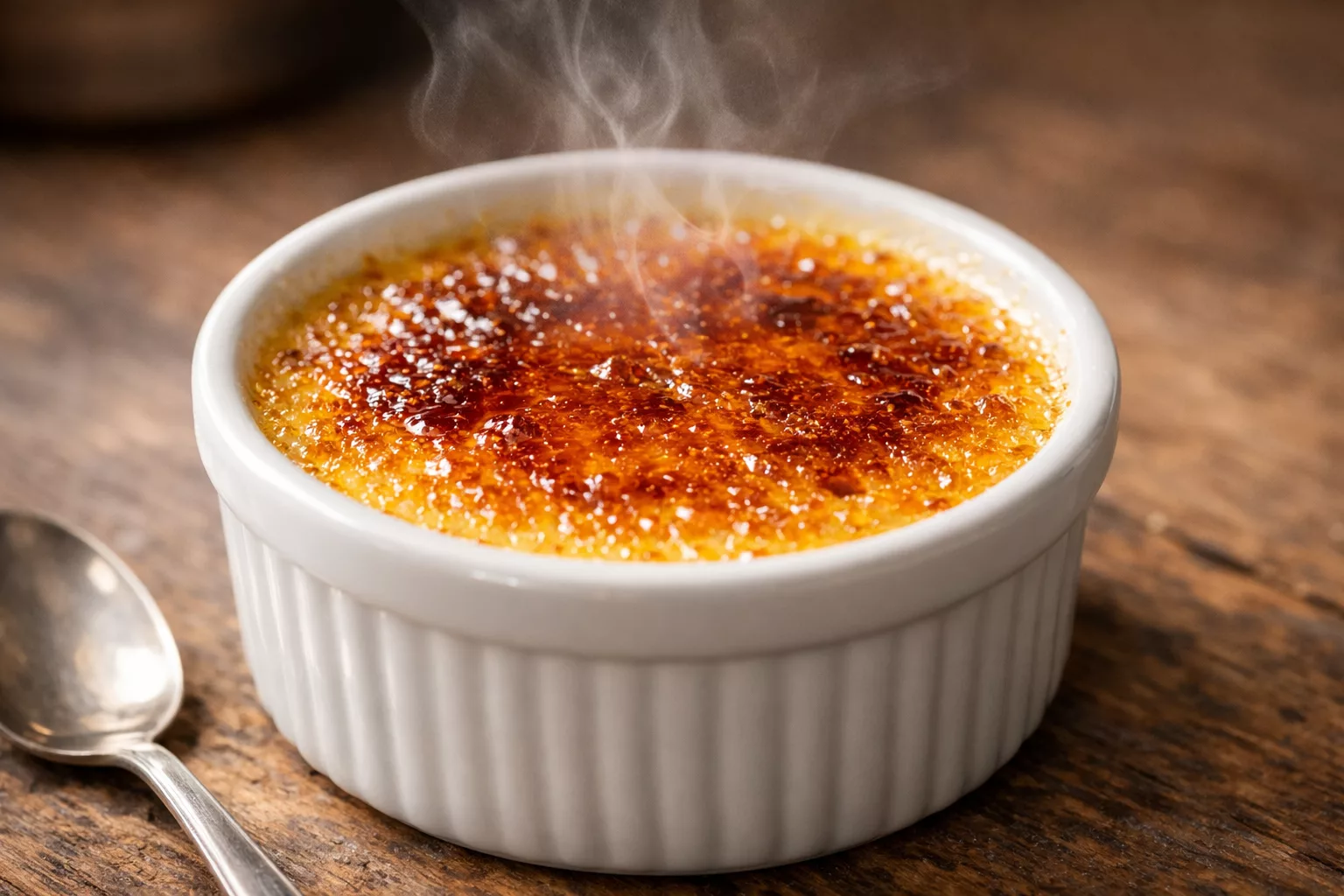 La crème brûlée parfaite qui fond dans la bouche à chaque cuillère